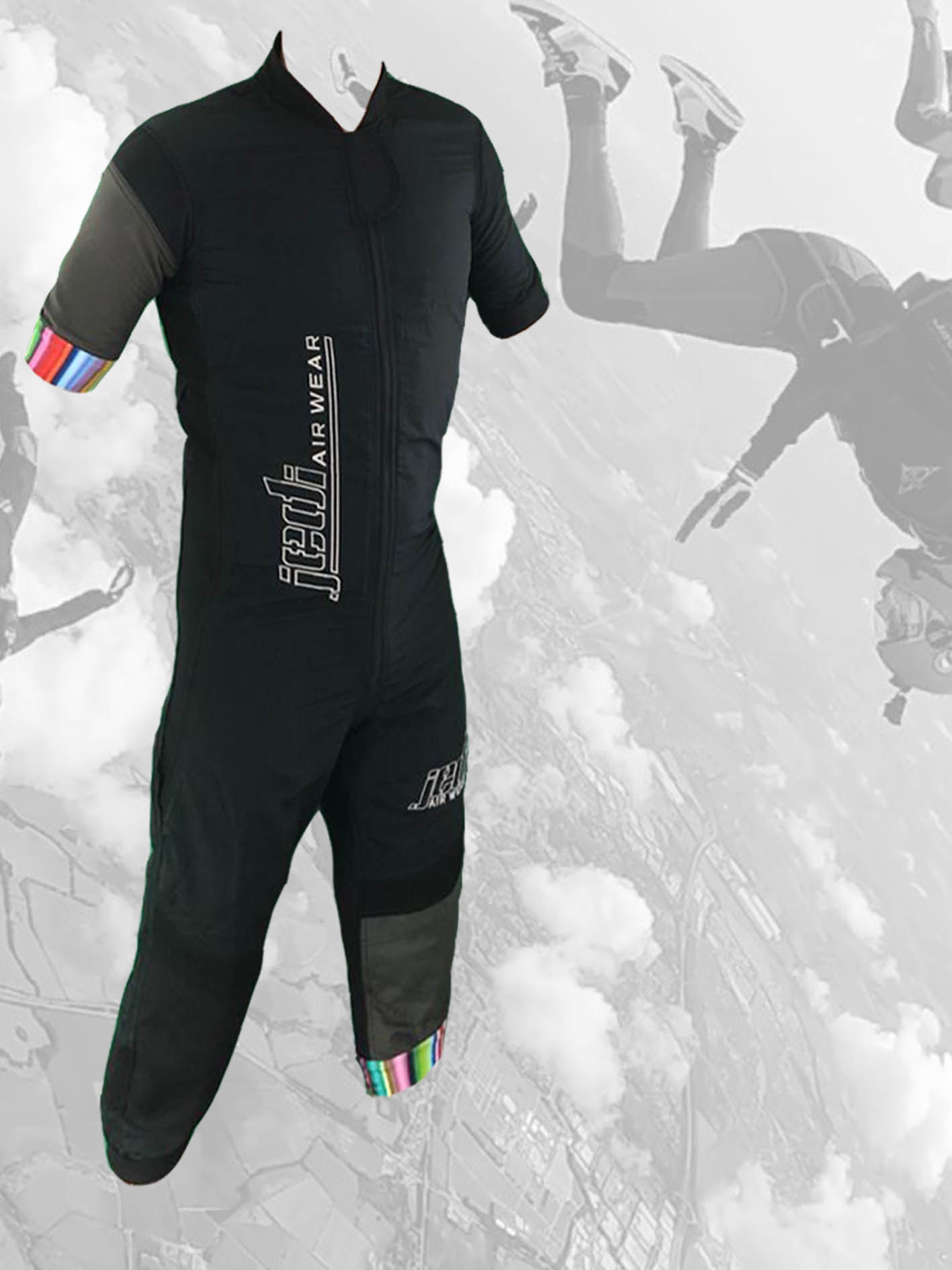 Shorty free fly skydiving jump suit jediairwear