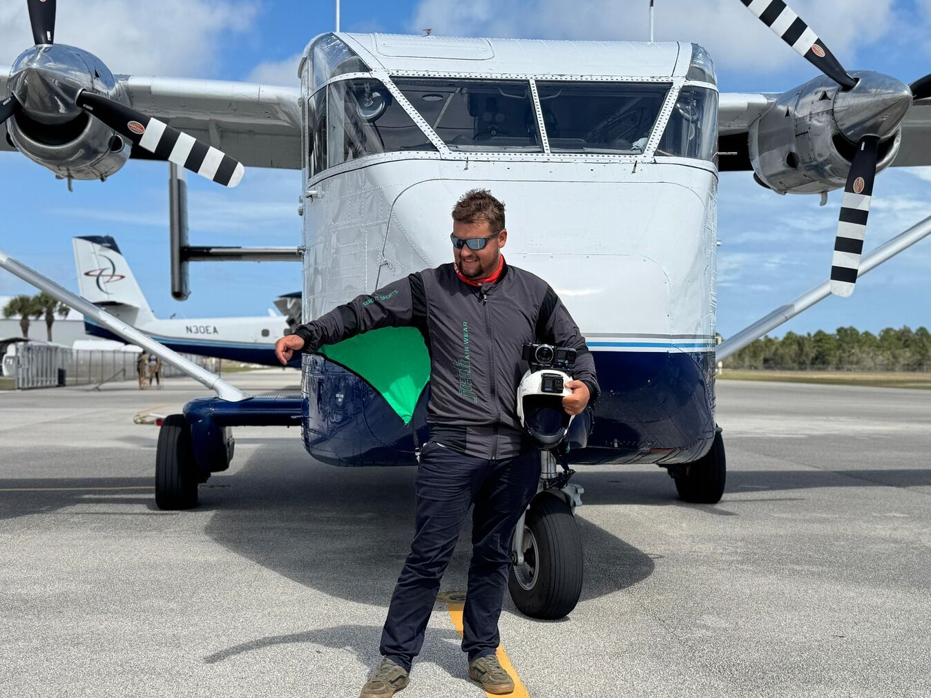 Jedi Airwear Skydiving Camera Jacket