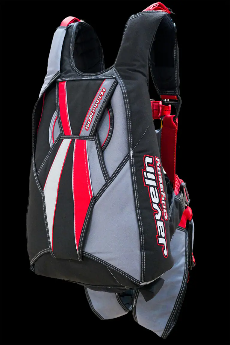 Sun Path Javelin Odyssey custom skydiving harness and container